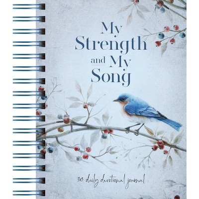 My Strength and My Song - by  Belle City Gifts (Spiral Bound)