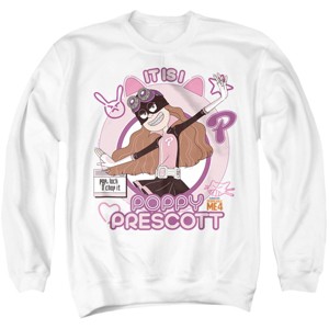 Despicable Me 4 Poppy Prescott Doodle Adult Crewneck Sweatshirt - 1 of 4