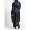ELOQUII Faux Leather Trench Coat - 3 of 4