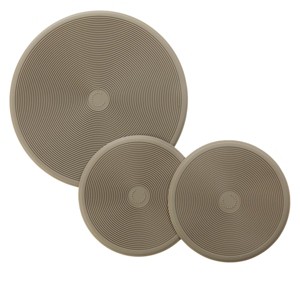 Curtis Stone Set of 3 Silicone Trivets Model 639-832 - 1 of 2