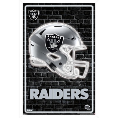 Trends International NFL Las Vegas Raiders Helmet 20 Wall Poster, 14.725 x 22.