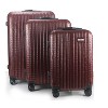 Mirage Luggage Danae ABS Hardshell Lightweight 3-Piece Luggage Set with 360° Dual Spinning Wheels and Combo Lock - image 3 of 4