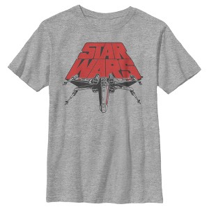 Boy's Star Wars X-Wing Title Logo T-Shirt - 1 of 4