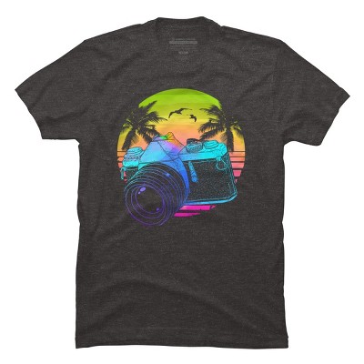 Men's Design By Humans Retro Photography By clingcling T-Shirt