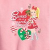JoJo Siwa Sweet As A Candy Cane Graphic Long Sleeve Fleece Sweatshirt - Mauve - 5T - 2 of 2