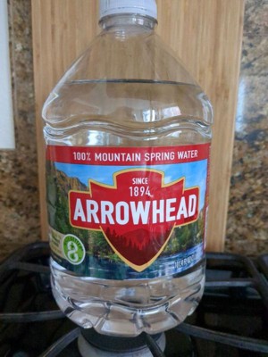 arrowhead water bottle sizes