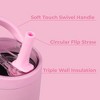 HydroJug Sport - Stainless Steel Tumbler with Straw, Vacuum Insulated, Leakproof Water Bottle, Ergonomic Design, Dishwasher Safe - 3 of 4