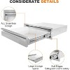 Outdoor Kitchen Drawers, 24" W x 6.5" H x 23" D BBQ Drawers Stainless Steel, 1-Layer BBQ Access Drawers for BBQ Island,Grill Station - 3 of 4