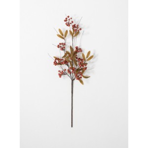 Sullivans Berry Leaf Artificial Stem 28"H Brown - 1 of 3