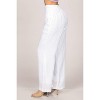 Women's Straight Leg Linen Pants - M.RENA - 4 of 4
