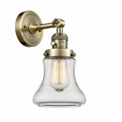 Bellmont - 1 Light Wall Sconce In Industrial Style-11 Inches Tall and 6.5 Inches Wide