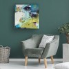 Canvas Wall Art - Linda S. Blackerby 'Moonrise' Wall Art for Living Room, Bedroom, or Office Décor by Trademark Fine Art - 24 x 24 Inches - 4 of 4