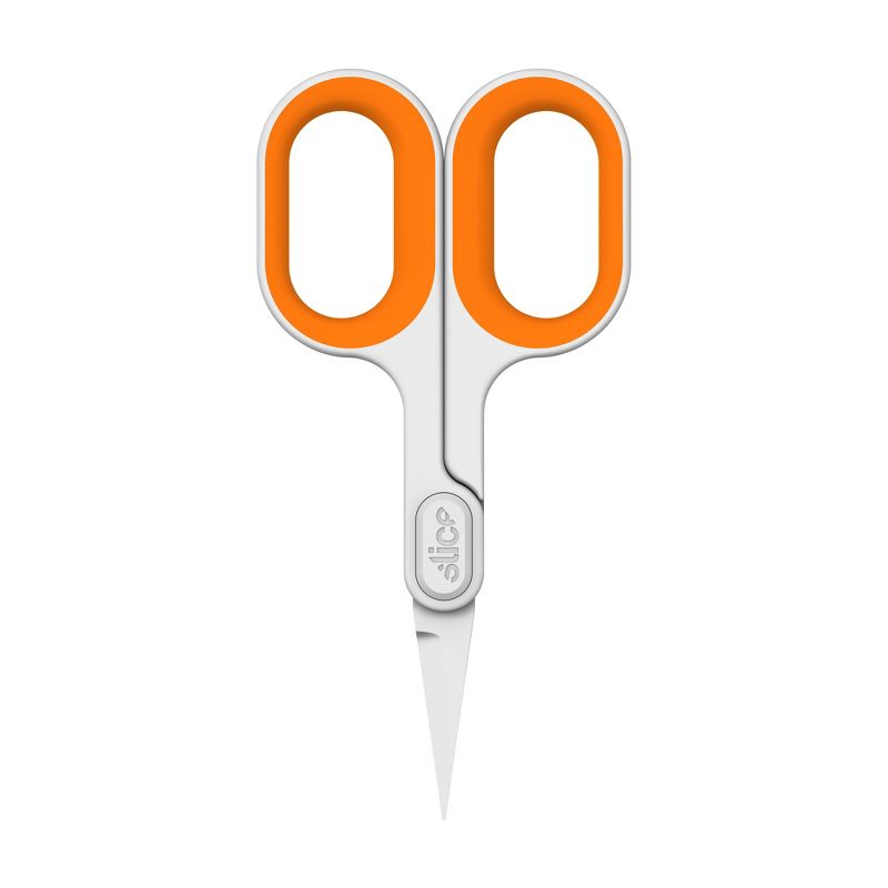 Slice 10546 Ceramic Scissors - Pointed Tip | Never Rusts, Finger Friendly, Food Grade, BPA, Micro Ceramic Safetey Blades