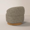 Swivel Chair with Plinth - Hearth & Hand™ with Magnolia - 4 of 4