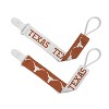 BabyFanatic Officially Licensed Unisex Pacifier Clip 2-Pack - NCAA Texas Longhorns - Officially Licensed Baby Apparel - 2 of 3