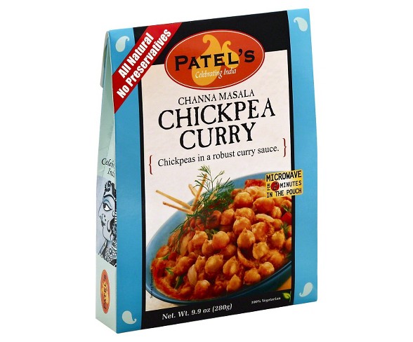 Patel's Channa Masala ChickPea Curry 10 pk