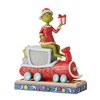 Jim Shore 8.0 Inch Grinch On Train Dr Seuss Presents Figurines - 3 of 3