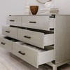Plank+Beam Solid Wood Contemporary  6-Drawer Dresser - 4 of 4