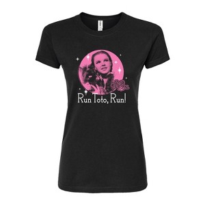Women's - Wizard of Oz - Run Toto Run Fitted Graphic T-Shirt - 1 of 4