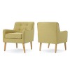 Set of 2 Felicity Mid-Century Armchairs - Christopher Knight Home - 2 of 4