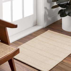 Hauteloom Rectangle Area Rug   Pearl - 1 of 2