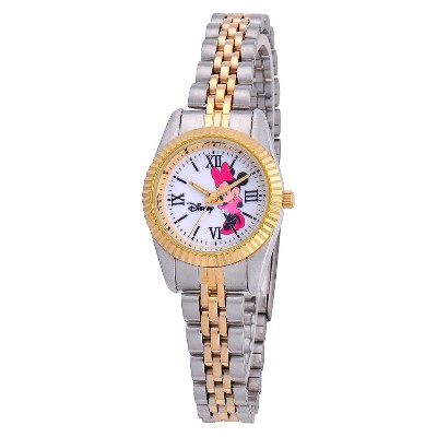 Women's Disney Minnie Mouse Status Watch - Two-Tone