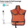 Heating Pad for Neck and Shoulders Back Pain Relief, Electric Heating Pads with Auto Shut Off, Full Body Back Heat Pad, Grey 24"x33" - 2 of 4