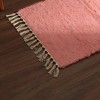 Okak Modern Stylish Tassel Carpet Cotton Area Rug for Living Room,Bedroom,Small Size Indoor Easy-to-maintain Carpet - 4 of 4