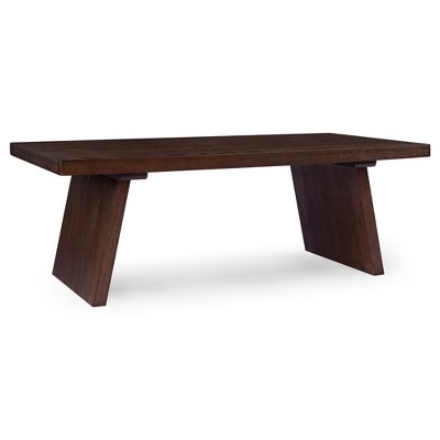 Maven Lane Marcella Wood Coffee Table, Contemporary Accent Table
