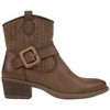 Women's Avery Woven Western Ankle Boots - 2 of 4