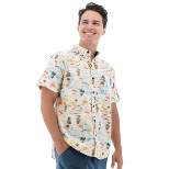 Men's Ecoths Paradise Relaxed Fit Short Sleeve Button Down Shirt