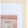 Rika - 23" X 14" - Rust/Beige - Framed Textile Wall Art - WLA1012 - Safavieh - 4 of 4