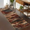 Modern Abstract Area Rug for Living Room, Large Non Slip Washable Living Room Rug, Low Pile Non-Shedding Soft Accent Carpet - 4 of 4