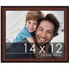 PosterPalooza | Decor Brown Picture Frame - UV Acrylic, Backing Board, Hanging Hardware Included - 2 of 4