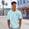 Dalix Mens Alien Midweight Garment Dye Tee - 3 of 4