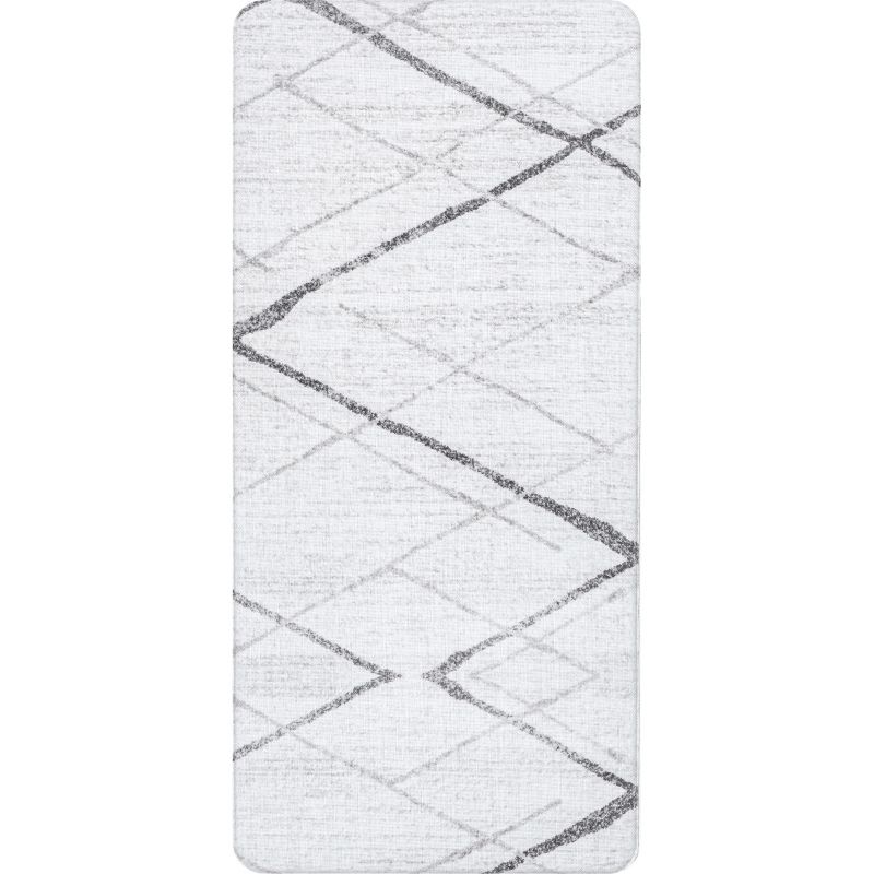 nuLOOM Thigpen Contemporary Anti Fatigue Kitchen or Laundry Room Comfort Mat, 1 of 7