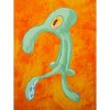 Spongebob Squarepants Bold & Brash Crew Neck Long Sleeve Orange Tie-Dye Sweatshirt - 2 of 2