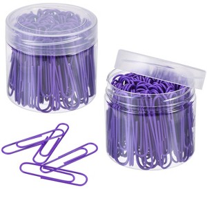 Unique Bargains Prevent Tearing Pages Metal Medium Size Paper Clip 200 Pcs - 1 of 3