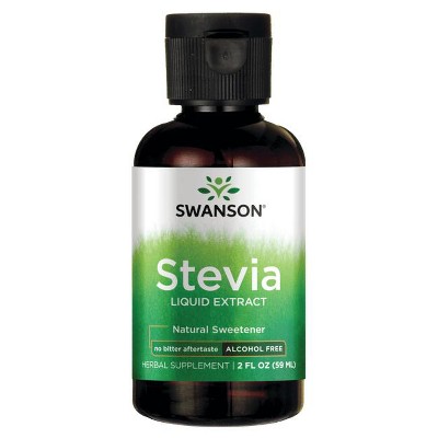 Swanson Stevia Liquid Extract - Alcohol Free, 2 fl oz.