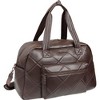Max Studio 21 Inch Large Lamby Diamond Quilted Front Pocket Duffle Bag - 3 of 4