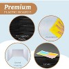 4E's Novelty 4ct Desk Dividers in Black & White – Privacy Folders for Students, Classroom Essentials for Teachers - 3 of 4