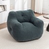 Sapphtopaz Lazy Bean Bag Chair with Armrests,Bean Bag Sofa with High-Density Foam for Adults & Kids,Comfy BeanBag Chair for Living Room,Bedroom - 3 of 4