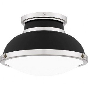 Quoizel Lighting 2 - Light Flush Mount in  Matte Black - 1 of 1