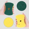 REGALWOVEN Dual-Sided Water Absorption Foam-Rich Multi-Scenario Cleaning Sponges 4.5 x 2.8 x 1.2 Inch - 2 of 4