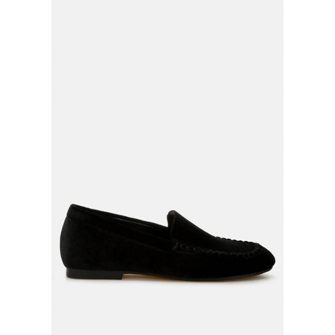 Robua Velvet Flat Loafers - image 1 of 4