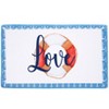 The Lakeside Collection Life Love Lake Bath Collection - Foam Bath Rug - 2 of 4