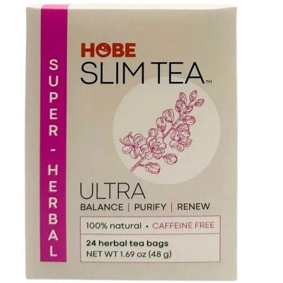 Ultra Slim Tea-Super Herbal by Hobe Labs  -  24 Bag