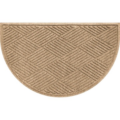 WaterHog 2'x3'3" Diamonds Indoor/Outdoor Half Round Door Mat