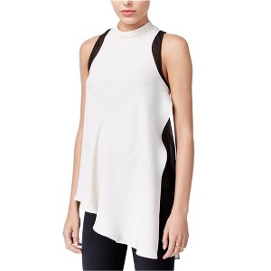 Rachel Roy Womens Asymmetrical Tank Top, White, Small - 1 of 1