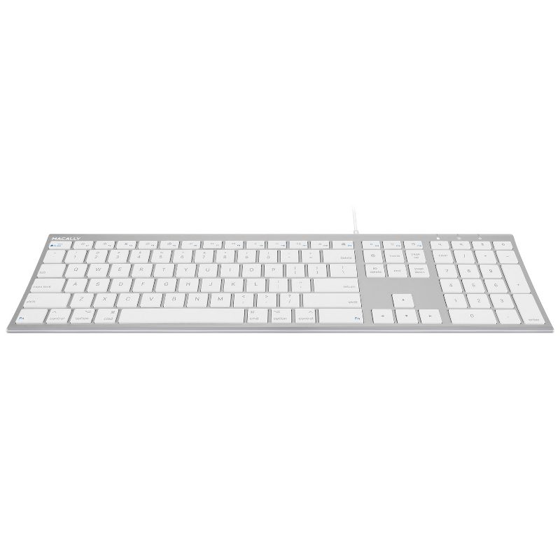Macally Ultra Slim USB-A Wired Full Size With Numeric Keypad, 3 of 9